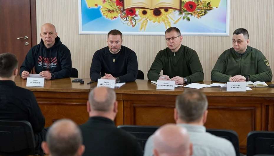 В Донецкой области представили руководителей новосозданных военных администраций