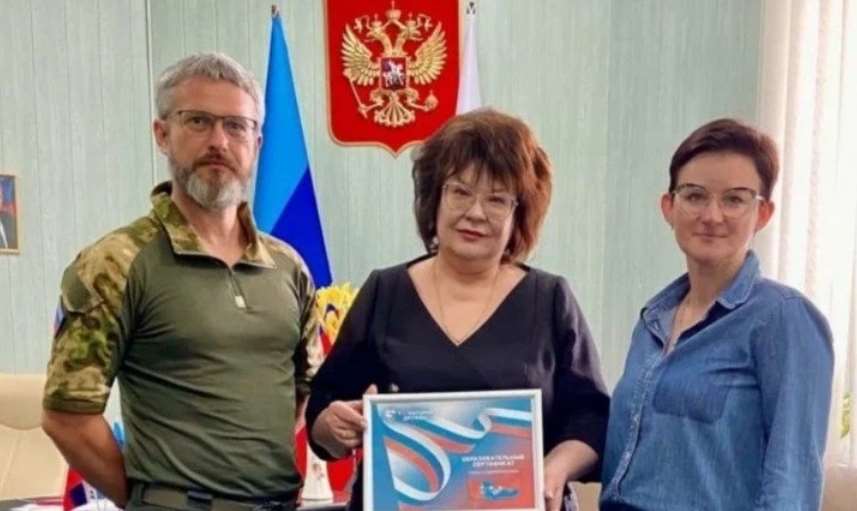 СБУ разоблачила коллаборационистку, которая возглавляет оккупационную "администрацию" Новоайдарского района