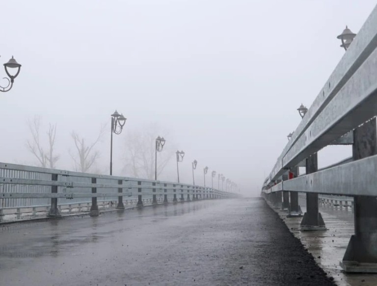 Реконструкция моста в Святогорске на завершающей стадии