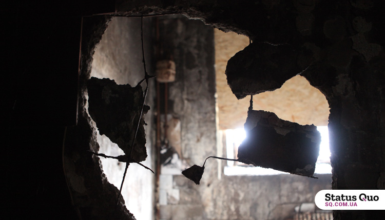 В Славянске продолжается восстановление разрушенного жилья