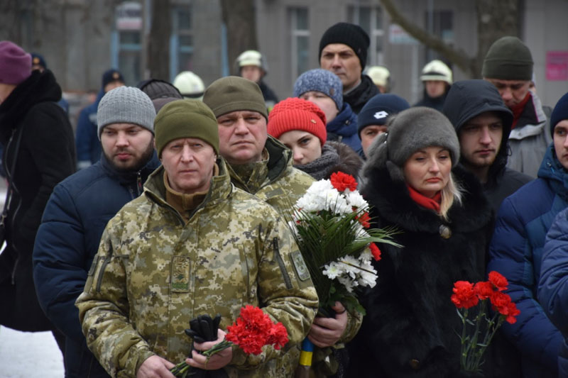 В Краматорске почтили память погибших от "Смерча" четыре года назад