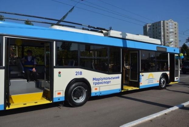 В Мариуполе запустили новые троллейбусные маршруты