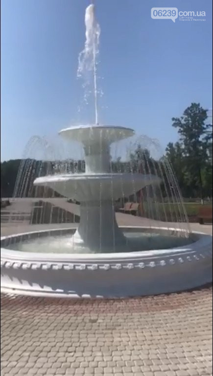 В Покровске - новый фонтан (фото)
