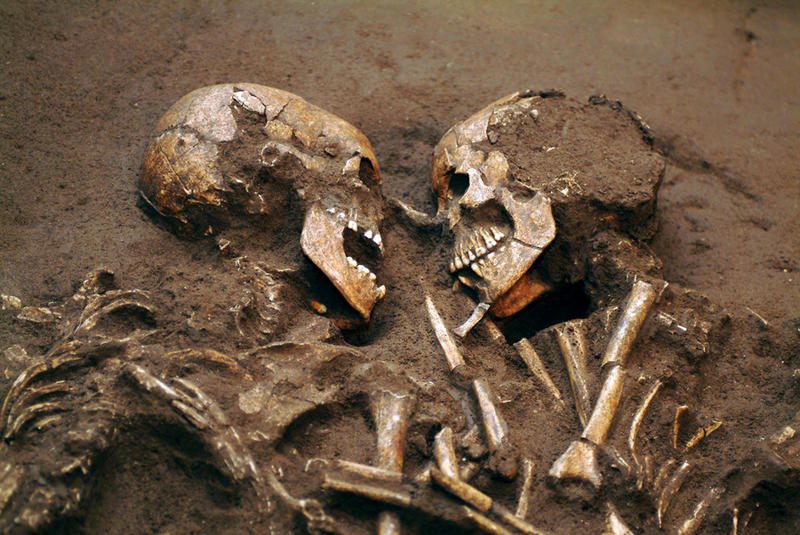 В Мариуполе нашли скелет