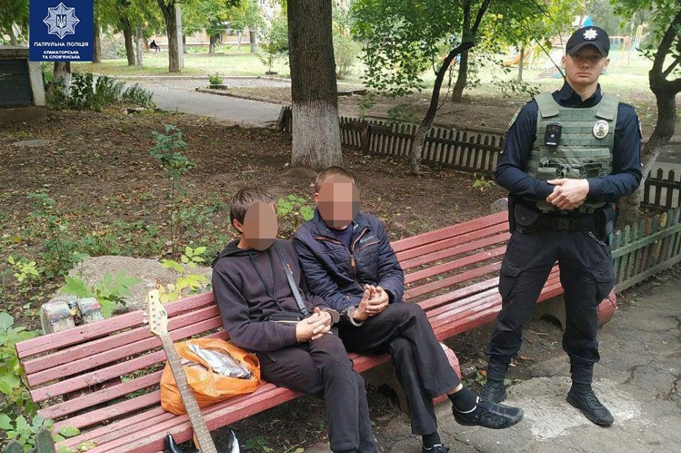 В Краматорске задержали воров-меломанов (фото)