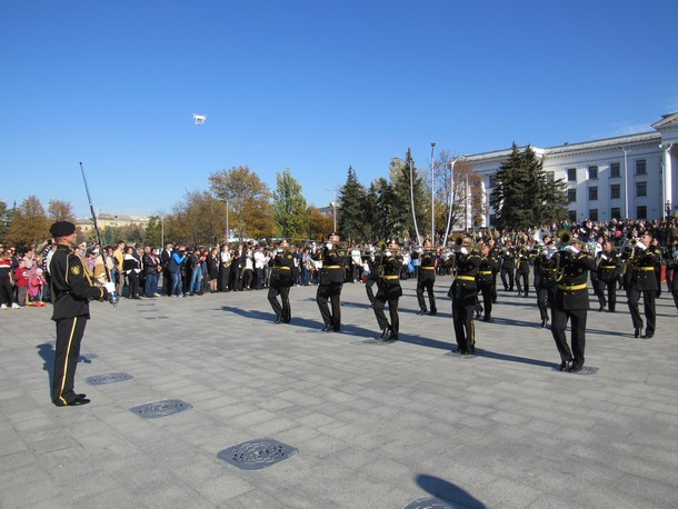 В Краматорск съехались оркестры со всей Украины (фото, видео)