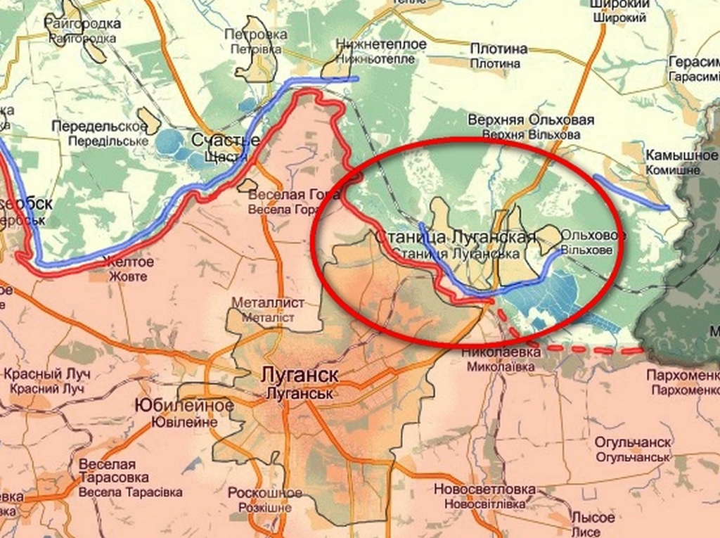 На Луганщине создали интерактивную карту