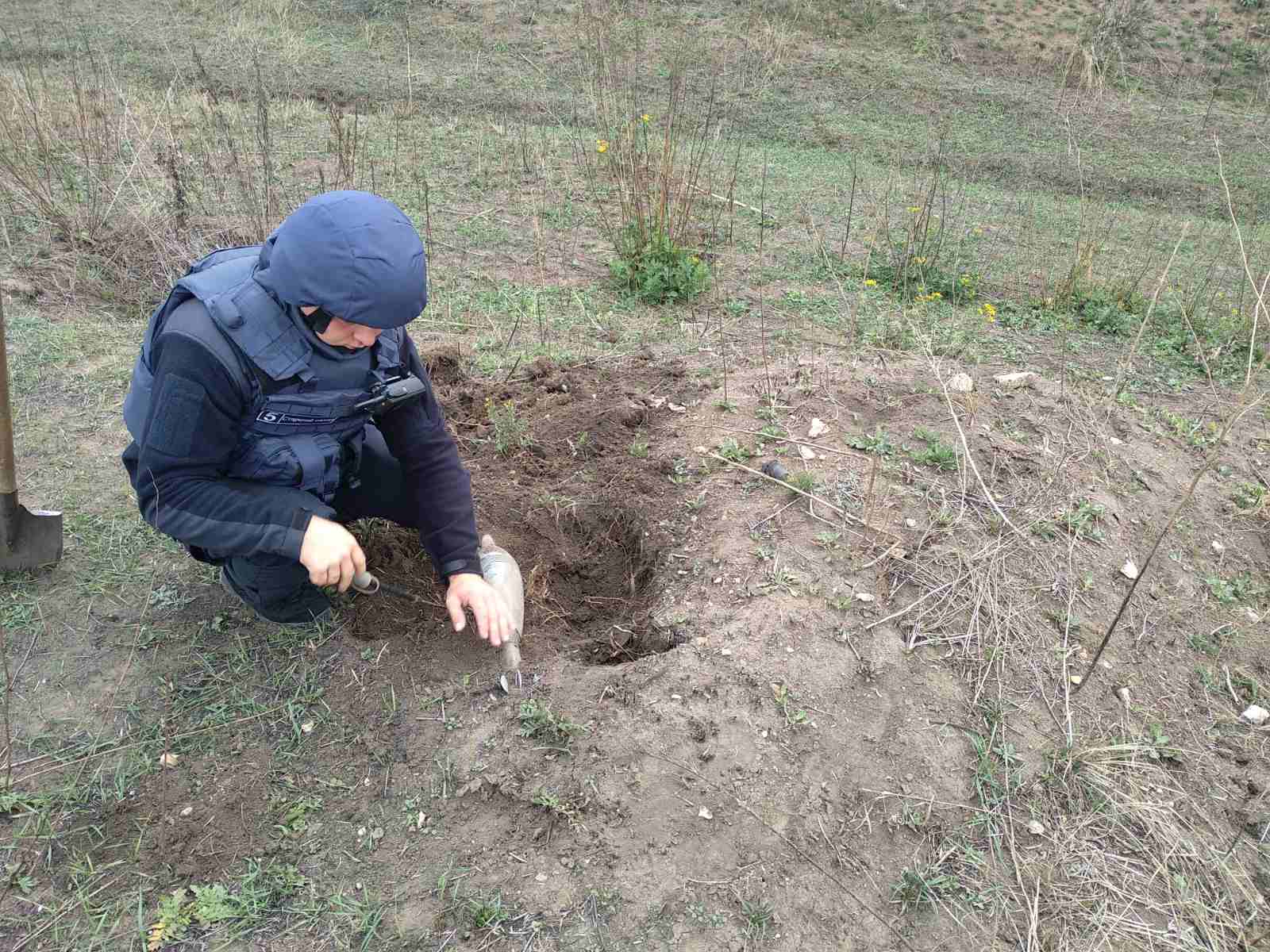 Под Волновахой нашли мину