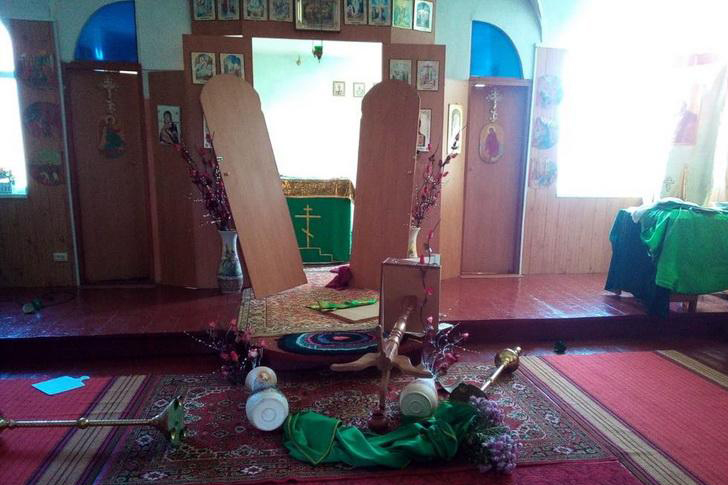 Осквернение храма на Луганщине: преступник задержан