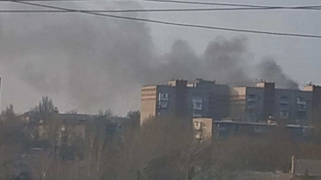 В Ленинском районе Донецка прогремел сильный взрыв 