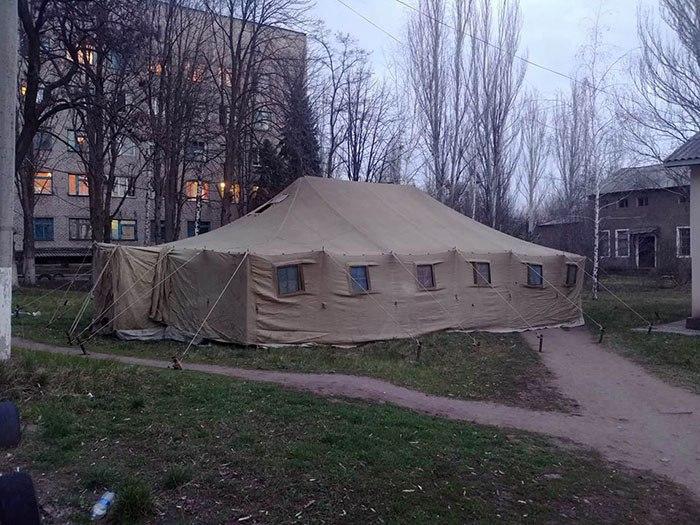 Где в Донецкой области развернули пункты для приема людей с подозрением на короновирус