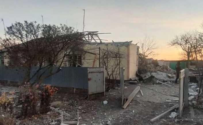 На Донетчине в результате обстрела уничтожены дома мирных жителей