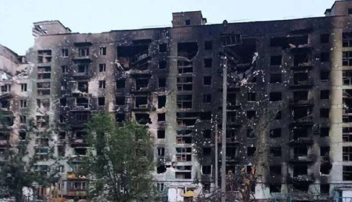 В Северодонецке падают аварийные многоэтажки