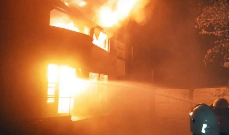 На окупованій Луганщині сталася пожежа на заводі