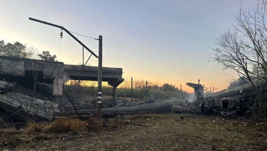 ВСУ разрушили мост в Донецкой области, который был стратегически важным для россиян