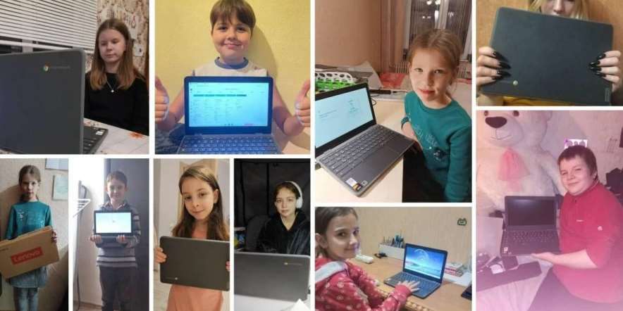 Ученикам Северодонецкой громады передали технику для обучения