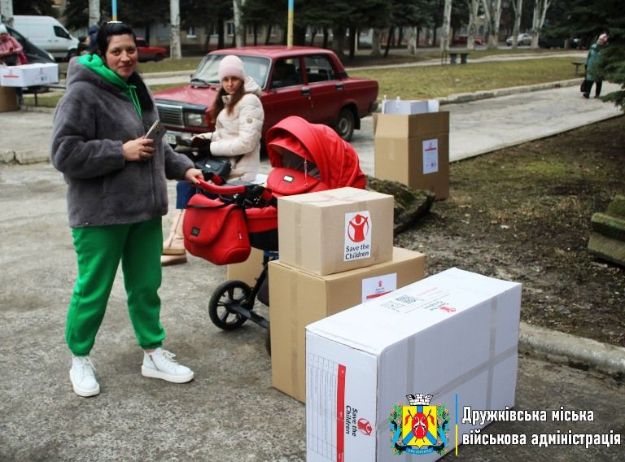 В Дружковке 200 семей получили помощь при поддержке Save the Children