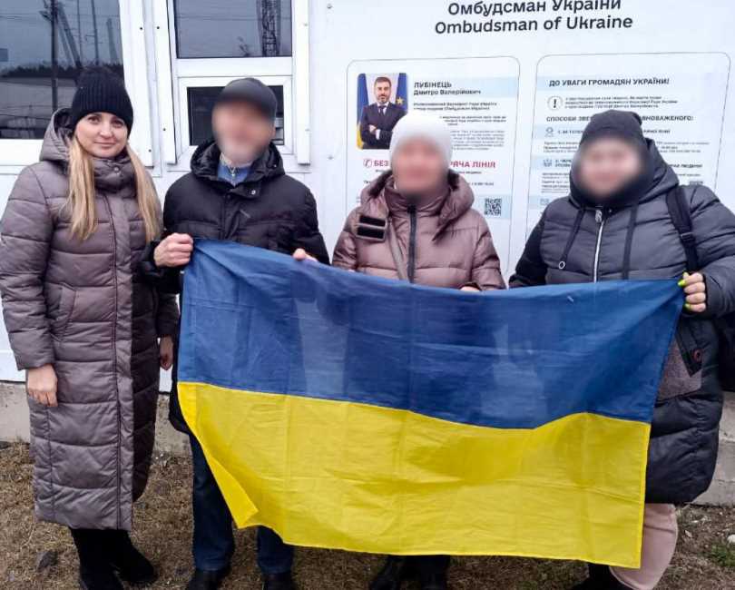 Еще 17 украинцев выехали из оккупации — Лубинец