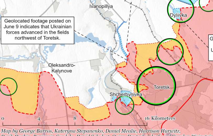 ЗСУ просунулися в Донецькій та Луганській областях – ISW