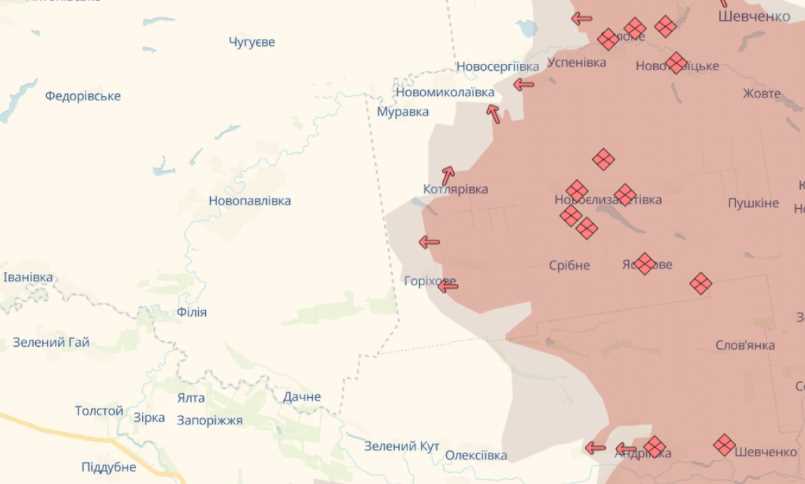 Російські війська не прорвалися на кордон Донецької та Дніпропетровської областей – ЗСУ