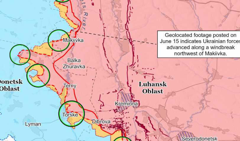 ВСУ продвинулись в Луганской и Запорожской областях - ISW