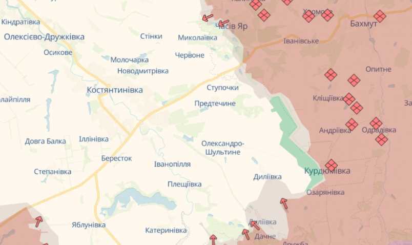 В ВСУ ответили, почему российские войска почти не штурмуют "в лобовую" в Торецке и Часовом Яру