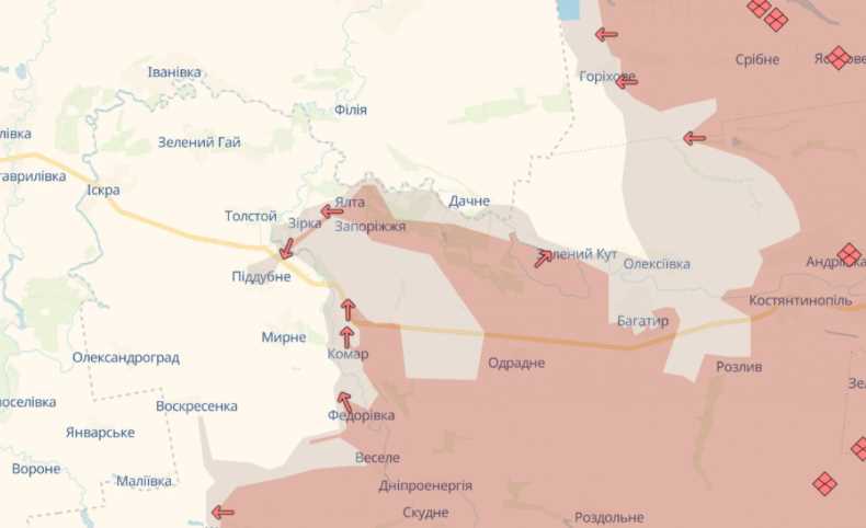 Росія може втратити свої боєздатні підрозділи у спробах прорватися на Дніпропетровщину – ЗСУ