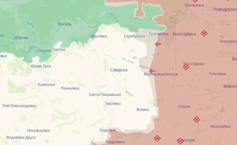 Одна из основных задач российских войск до конца лета - закрепиться в окрестностях Северска - ВСУ