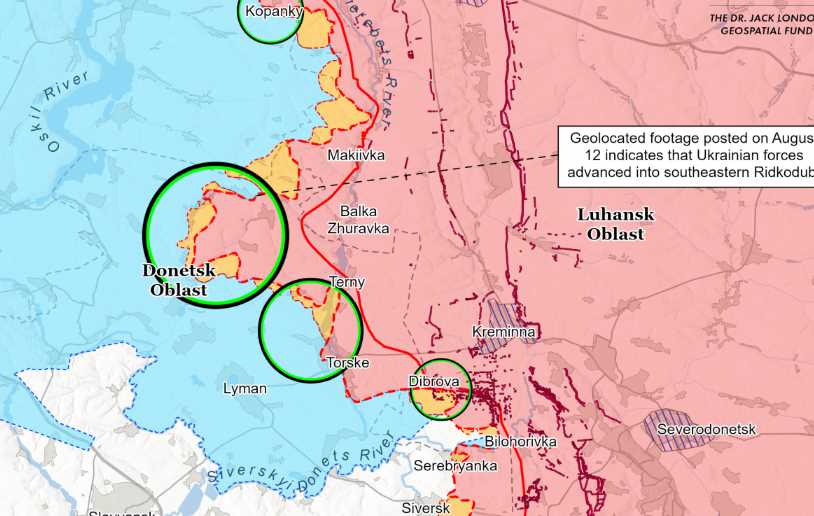 ЗСУ просунулися у Донецькій, Харківській та Запорізькій областях – ISW
