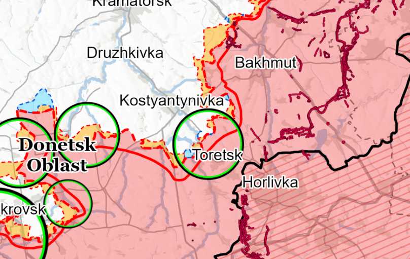 ЗСУ просунулися у Донецькій та Сумській областях – ISW