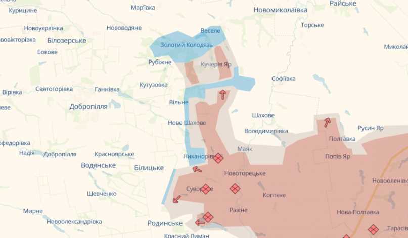 Українська армія «зрізала» виступ російських військ під Добропіллям – ЗСУ