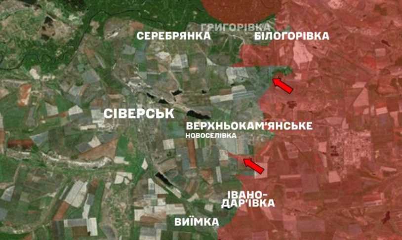 ВСУ отбили наступление российской армии под Северском: уничтожена бронетехника оккупантов