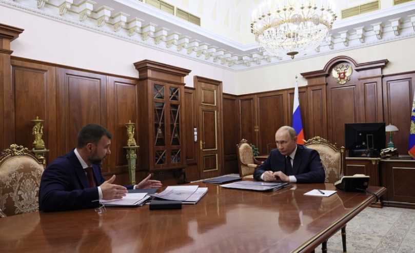 Путин может уволить главу "ДНР" Пушилина из-за водного кризиса в Донецке - СМИ