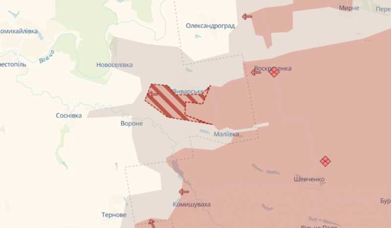 Российские войска продвинулись в Днепропетровской и Харьковской областях - DeepState