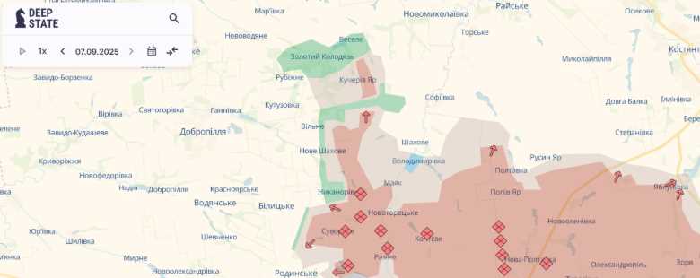 ВСУ продвинулись на Донетчине, оккупанты захватывают позиции в Серебрянском лесничестве