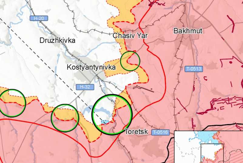ЗСУ просунулися на Торецькому напрямку – ISW