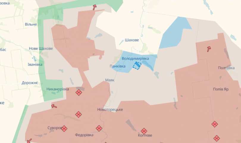 ВСУ отбросили российскую армию на Добропольском направлении - DeepState