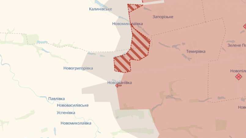 Российская армия захватила села в Днепропетровской и Запорожской областях - DeepState