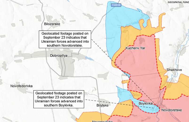 ВСУ продвинулись в Донецкой, Луганской, Днепропетровской и Запорожской областях - ISW