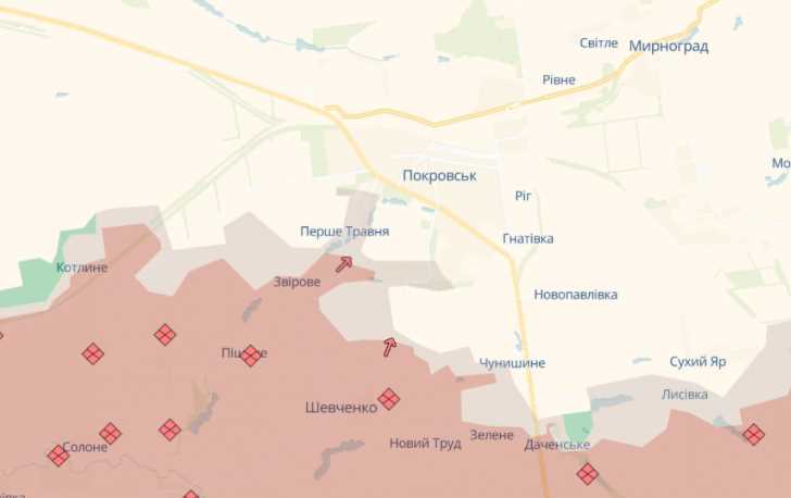 Российская армия планирует расширить выступление под Покровском