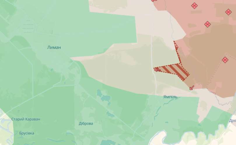 Российская армия продвинулась под Лиманом, Часовым Яром и Гуляйполем – DeepState