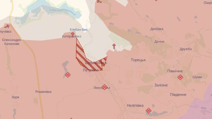 Армія РФ просунулася під Торецьком та Гуляйполем – DeepState