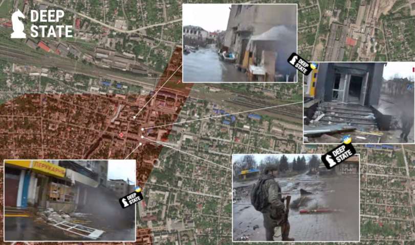 Российские войска фиксируют в районе железнодорожного вокзала в центре Покровска – DeepState