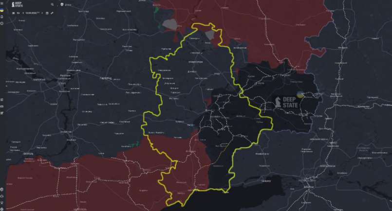 DeepState: за майже чотири роки повномасштабної війни РФ окупувала 23% Донецької області