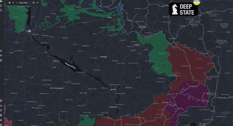 DeepState: Луганская область почти полностью оккупирована, Донецкая — примерно на 80%