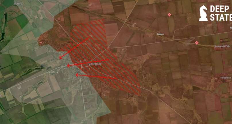 «Россияне продолжают поглощать город»: в DeepState рассказали о ситуации в Гуляйполе