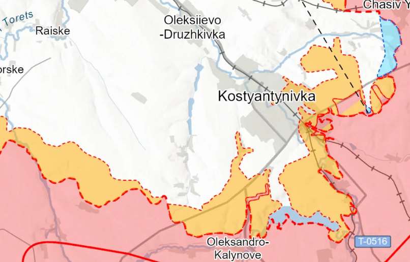 Украинская армия продвинулась под Константиновкой, Северском и Купянском – ISW