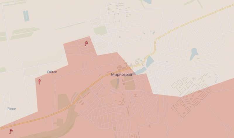 Российская армия накапливает технику для штурма «верхнего» Мирнограда – ДШВ