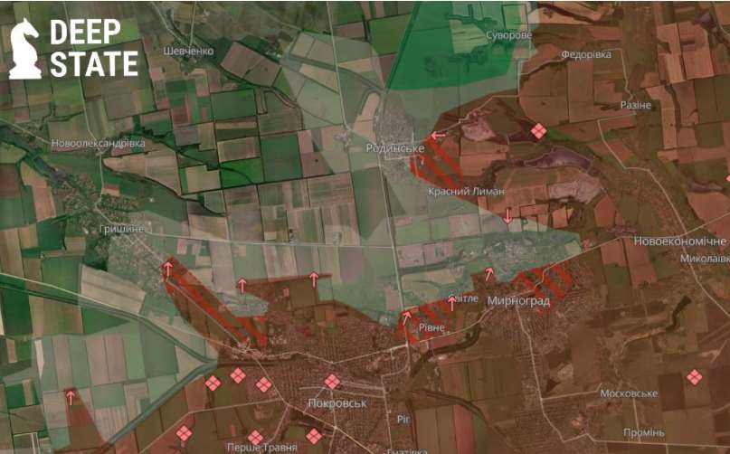 «История обороны Мирнограда подходит к концу», – DeepState