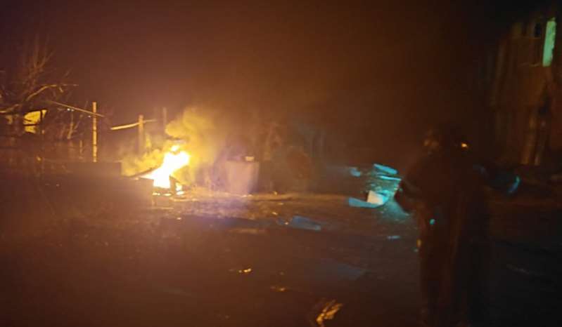 Російські дрони атакували Краматорськ: виникла пожежа